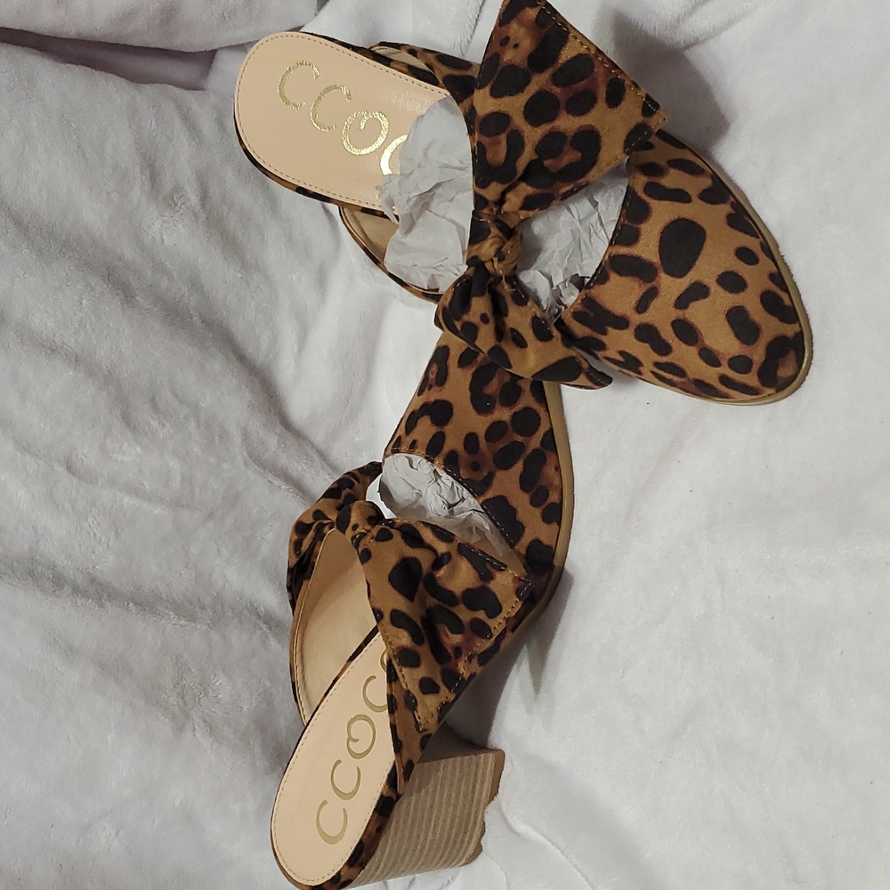 CCOCCI LEOPARD HEELS